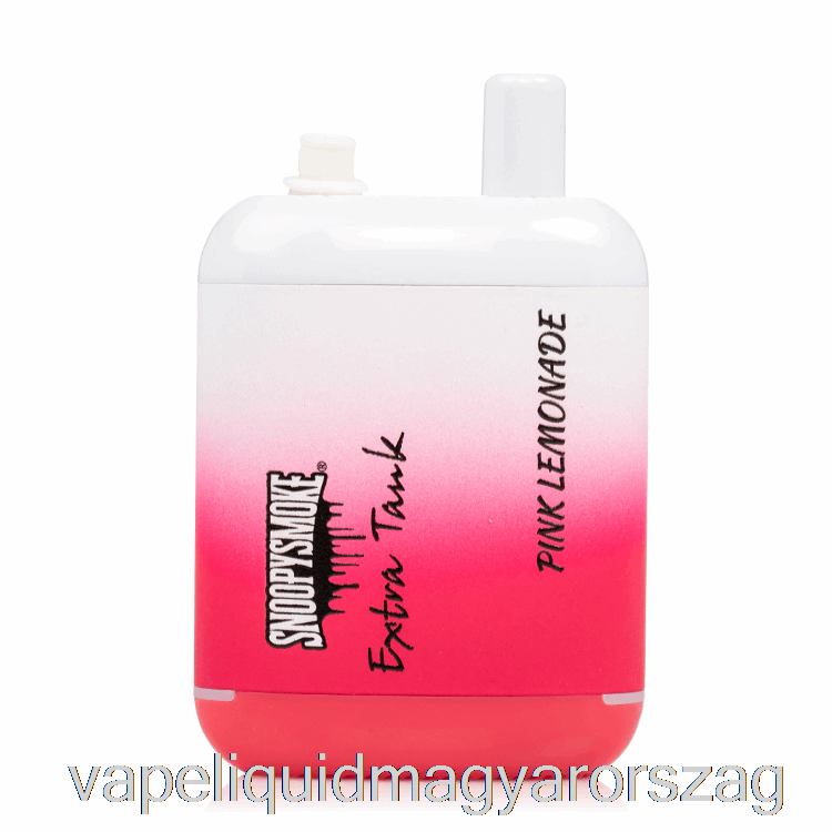 Snoopy Smoke Extra Tank 2 15000 Eldobható Rózsaszín Limonádé Vape Toll
